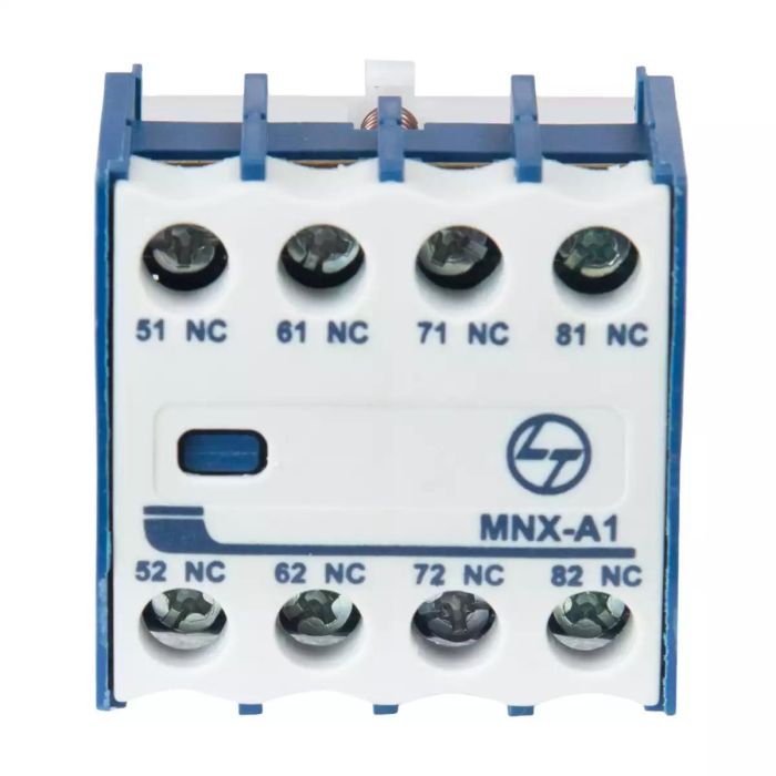 MNX 9-80/MCX 01-23 Accessory - Add on auxiliary contact block Front Mounting 4NC main product photo