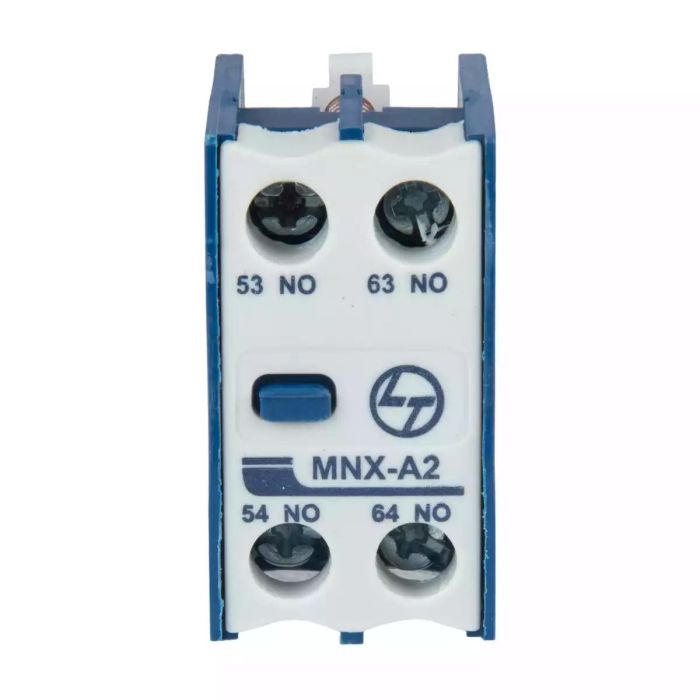 MNX 9-80/MCX 01-23 Accessory - Add on auxiliary contact block Front Mounting 2NO main product photo