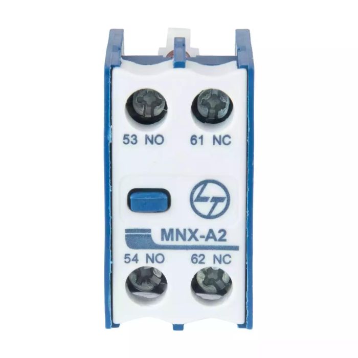MNX 9-80/MCX 01-23 Accessory - Add on auxiliary contact block Front Mounting 1NO+1NC main product photo