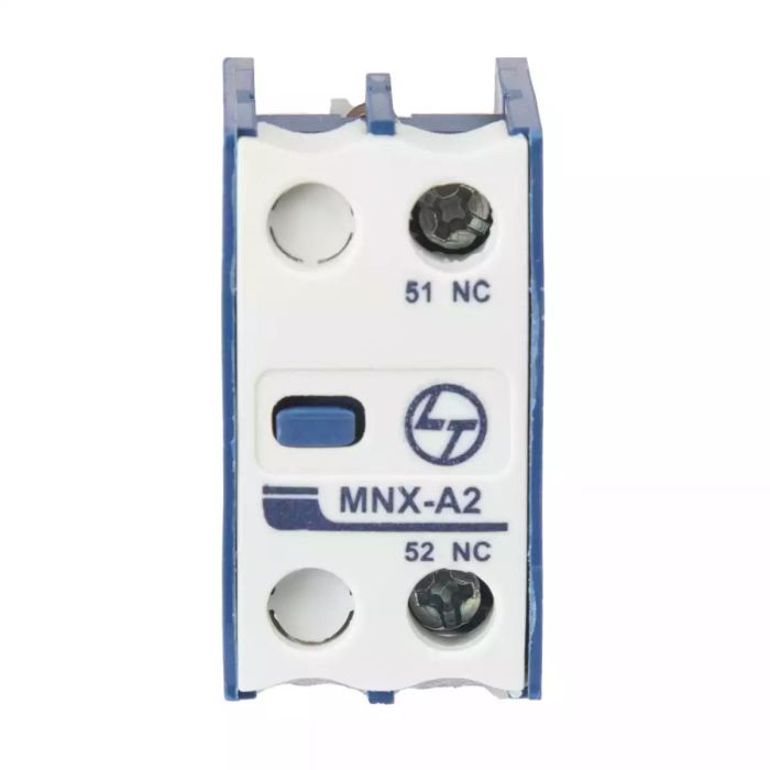 MNX 9-80/MCX 01-23 Accessory - Add on auxiliary contact block Front Mounting 1NC main product photo
