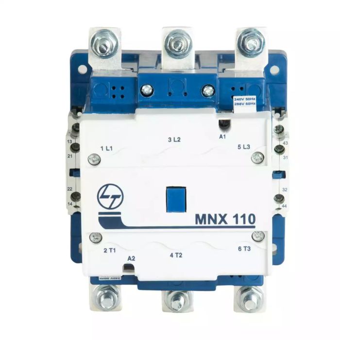 MNX Contactor 110A 3P 415V AC AC-3 110V AC Coil 50/60 Hz main product photo