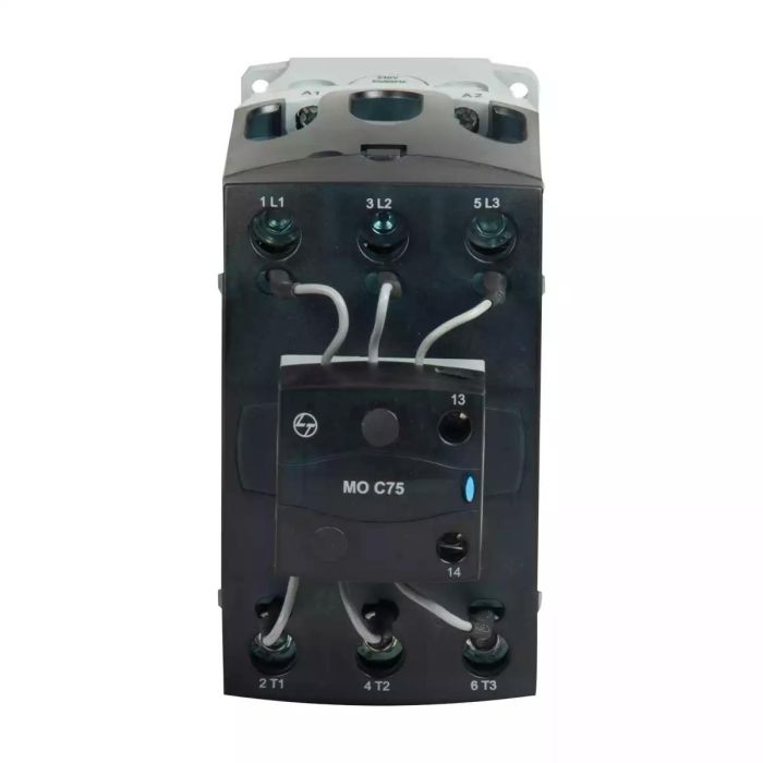 MO C Capacitor Duty Contactor 75kVAr 3P 440V AC In Built 1NO AC-6b 415V AC Coil 50/60 Hz main product photo