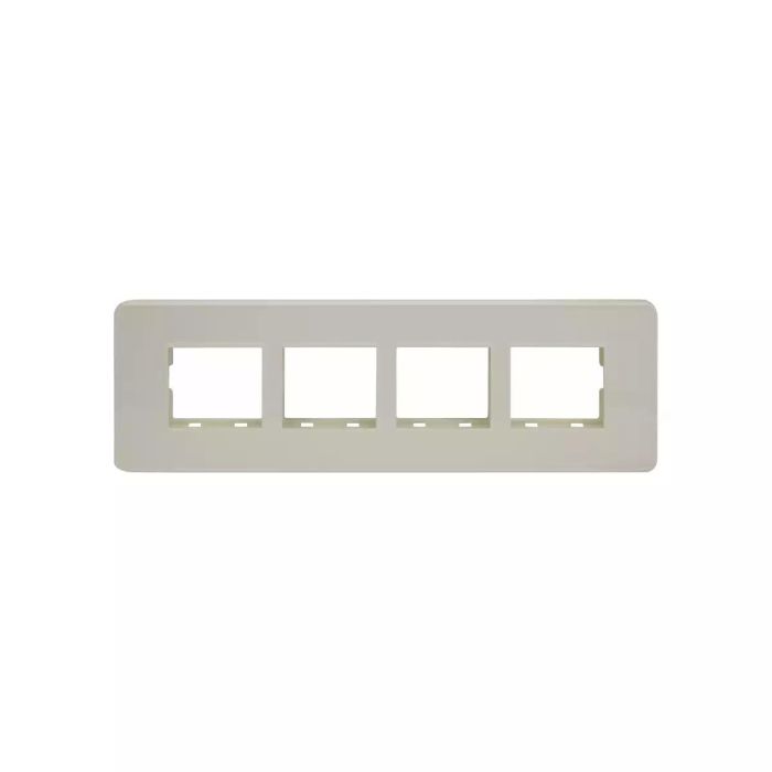 enGem 8 module grid frame + 8 Module Cover Horizontal White main product photo