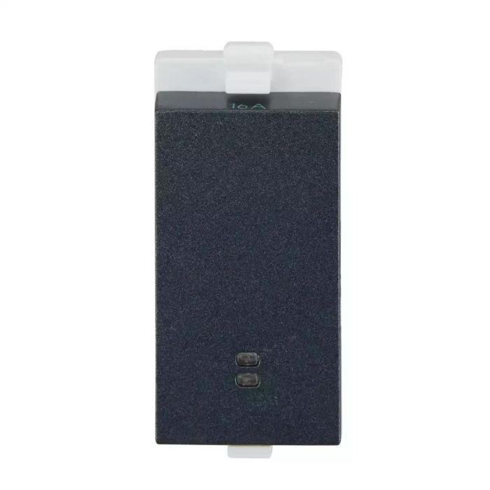 enGem Switch 16A 1-way with indicator 1M Stone Grey main product photo