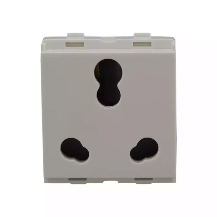 enGem socket 6A/16A combined with ISI 2M White main product photo