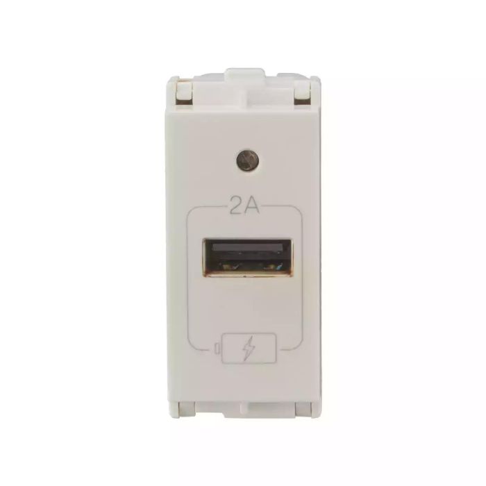 enGem USB Charger 2A 1 Module White main product photo