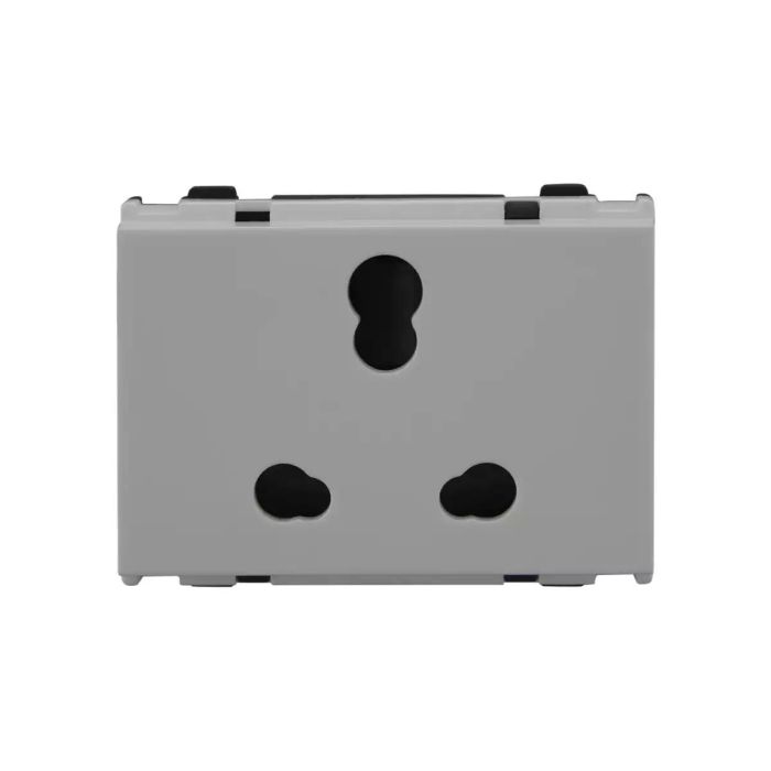 englaze 6A/16A 3pin combi Socket with ISI 3M main product photo