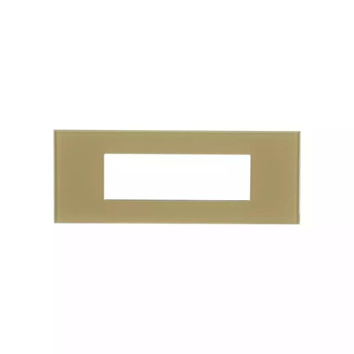 englaze 8 M Glass plate Horztl C Gold main product photo