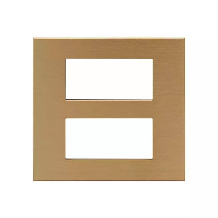 englaze 8 M Metal plate Square M Gold main product photo