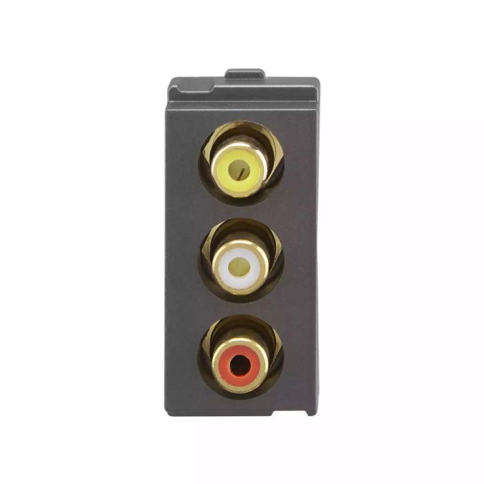 entice RCA Connector 1M - Cha Grey main product photo