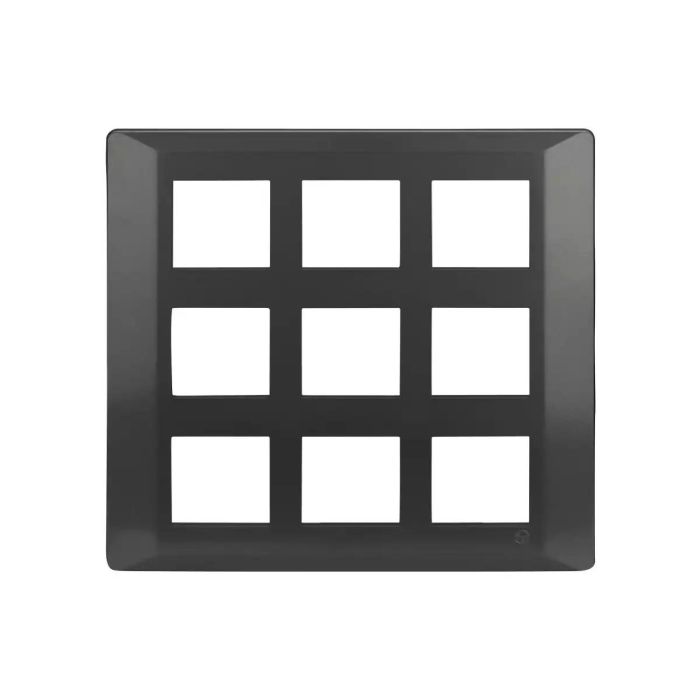 entice 18 module plate- Metallic Grey main product photo