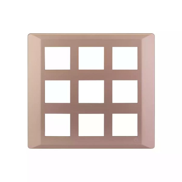 entice 18 module plate- Rose Gold main product photo