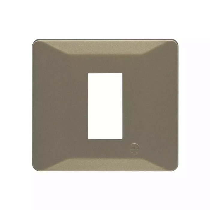 entice 1 module plate- Rustic Gold main product photo