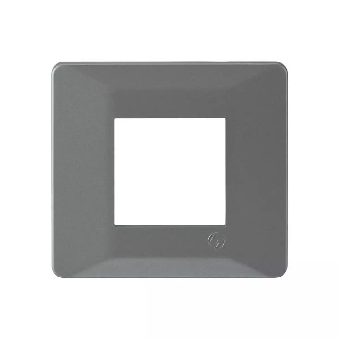 entice 3 module plate- Eco Grey main product photo