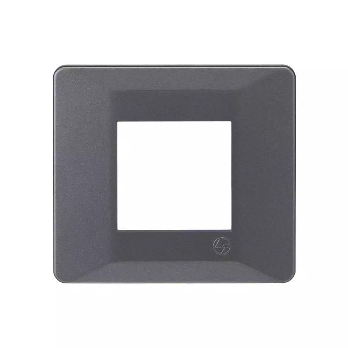 entice 2 module plate- Metallic Grey main product photo