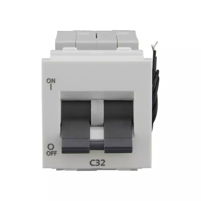 entice 32A DP Mini MCB 3 kA White main product photo