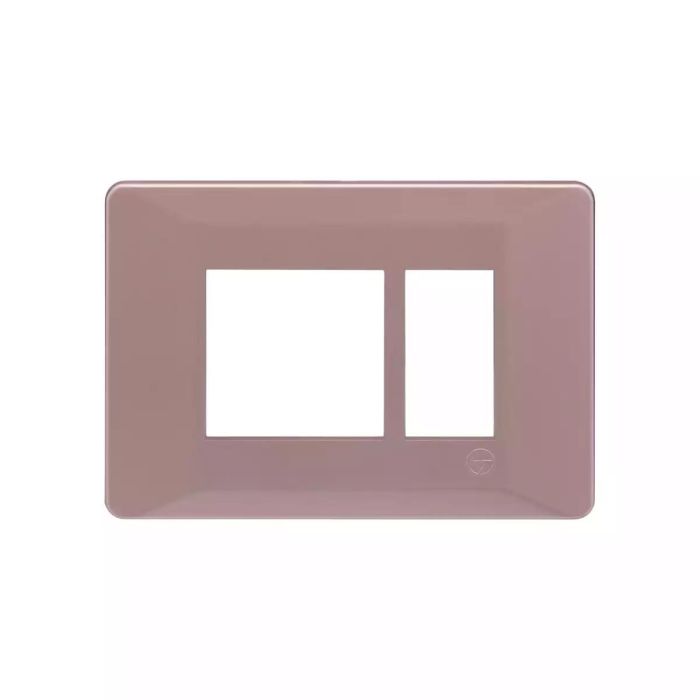 entice 3 module plate- Rose Gold main product photo