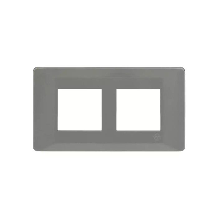 entice 4 module plate- Metallic Grey main product photo