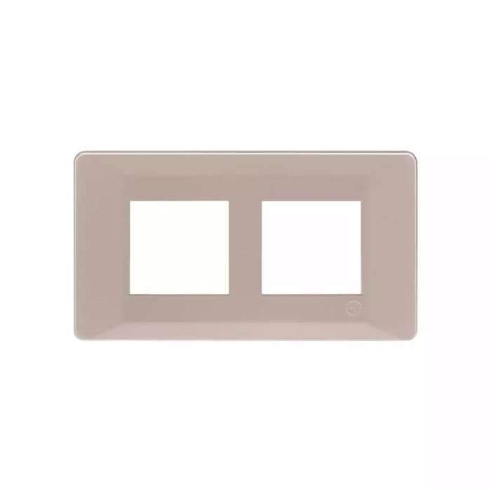 entice 4 module plate- Rose Gold main product photo