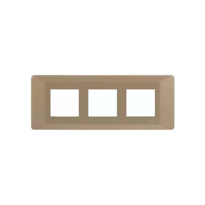 entice 6 module plate- Rustic Gold main product photo
