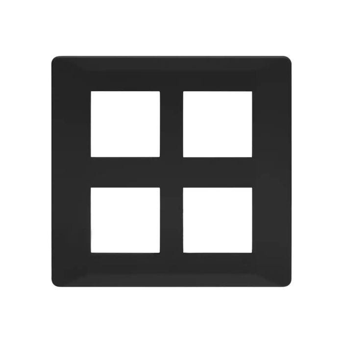 entice 8 M plate Square- Black Beauty main product photo