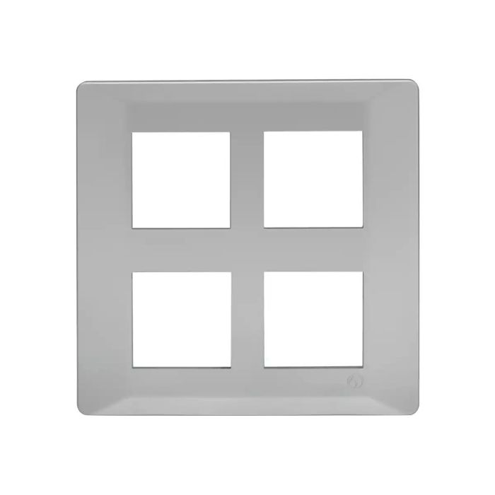 entice 8 M plate Square- Ice Silver main product photo