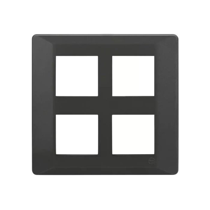 entice 8 M plate Square- Metallic Grey main product photo