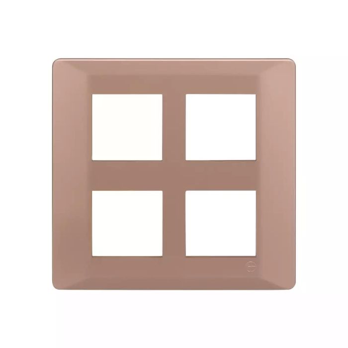 entice 8 M plate Square- Rose Gold main product photo