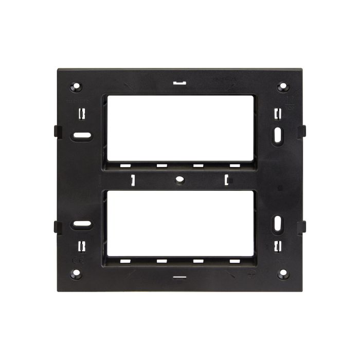 entice 8 module grid frame + 8 Module Cover Square White main product photo