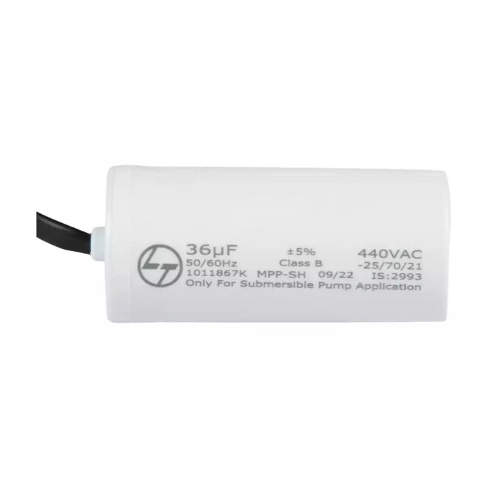 MFD Capacitor for 1ph application -MFD Capacitor with wires, Run Capacitor, 40 µF, 440V main product photo