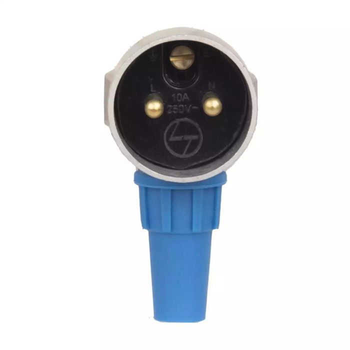 Plug 10A 2 Pin Metal main product photo