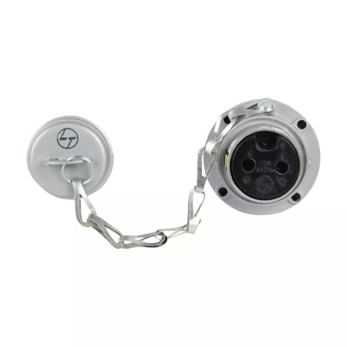 Socket 10A 2 Pin Metal main product photo