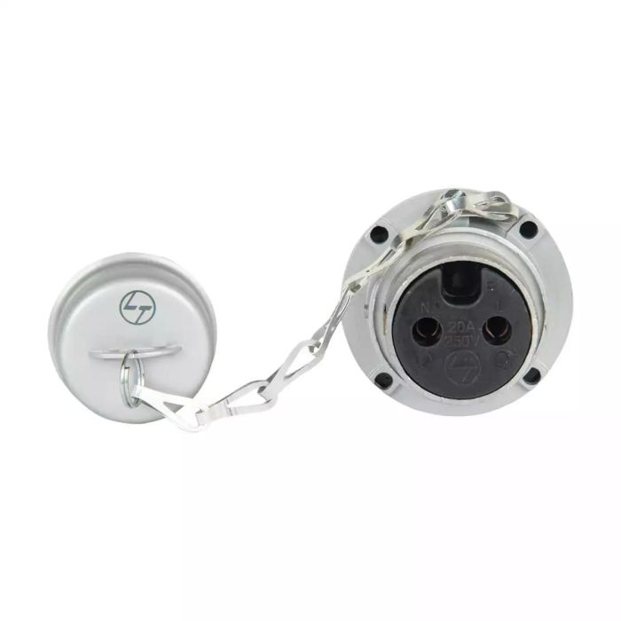 Socket 20A 2 Pin Metal main product photo
