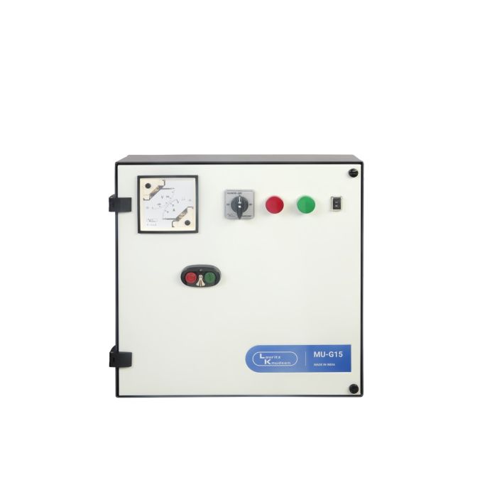Lauritz Knudsen MU-G15 Three Phase Submersible Pump Controllers (With Single Phase Preventer) of 15 HP| Relay Range 11-18A | FASD (With Wideband Coil) 