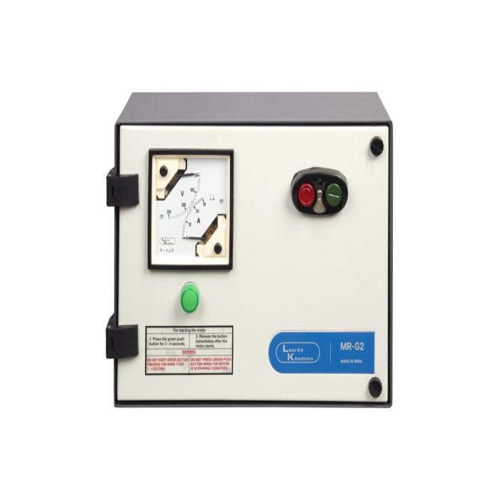 Lauritz Knudsen MR-G2 Single Phase Submersible Pump Controllers of 1 HP, Start Capacitor 100/120, Run Capacitor 1 x 36MFD | Relay Range 6-10A | with MU-2P Contactor & MU-2P Relay