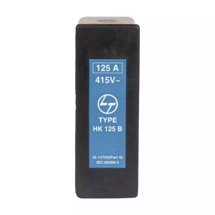 HK125B Bolted HRC fusebase 125A 415V AC Busbar & Cable Size A4 main product photo