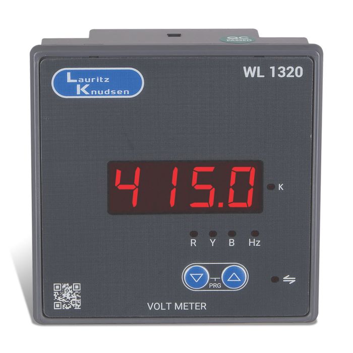 Digital 3 Phase Voltmeter Cl 1 