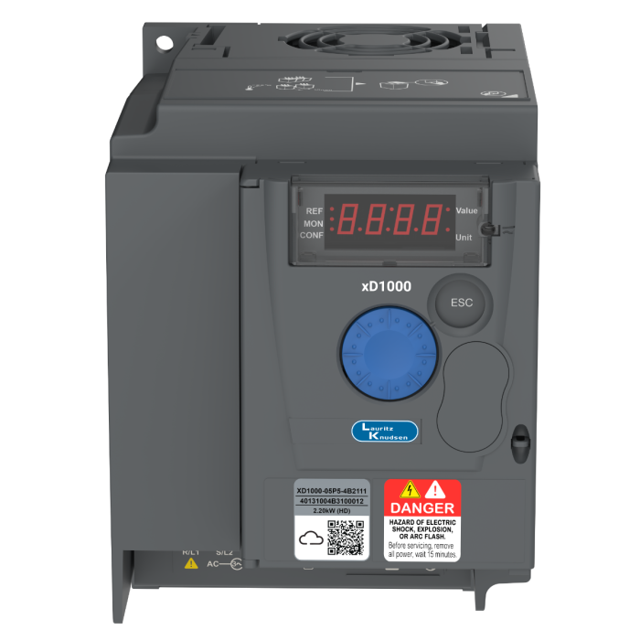 xD1000 Series 415V Drive 2.20kW(HD) main product photo