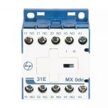 MX0 Mini Control contactor 4A 4P 415V AC 3NO+1NC AC-15 220V DC Coil