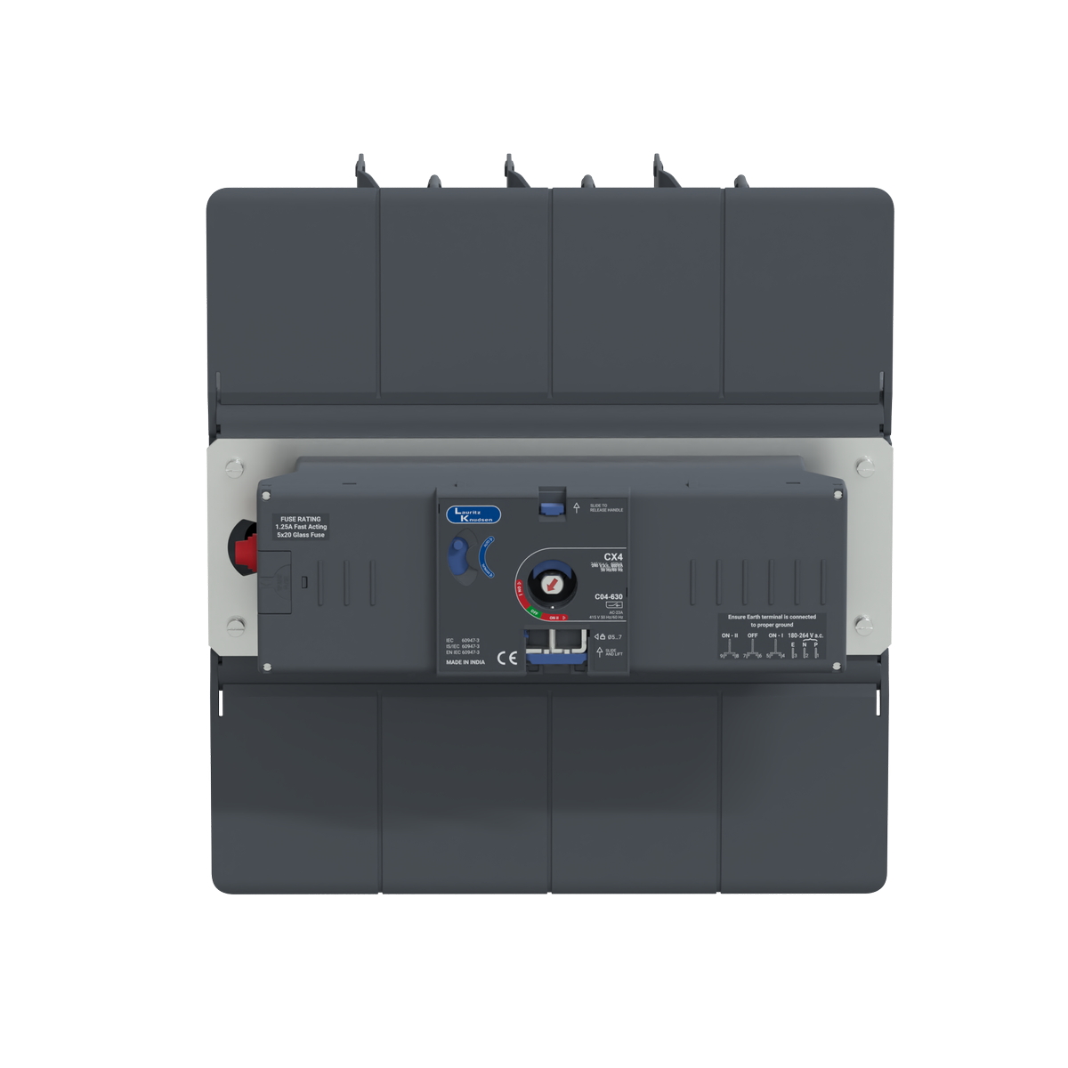 C-Line Motorised Changeover Switch FR4 400A 4P 415V AC Open