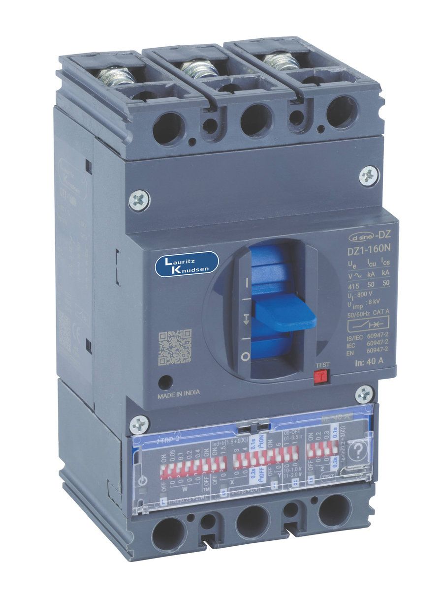 DZ1N MCCB 100 4P 415V AC 50kA iTRP3 50/60 Hz‚ | Lauritz Knudsen
