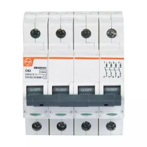 EXORA MCB 63A FP 415V AC 10kA C Curve