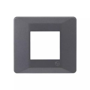 entice 2 module plate- Metallic Grey