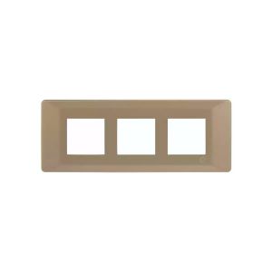 entice 6 module plate- Rustic Gold