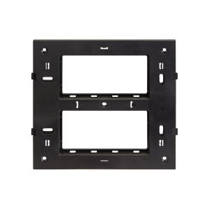 entice 8 module grid frame + 8 Module Cover Square White