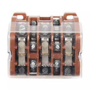 ML Contactor 25A 3P 415V AC In Built 2NO+2NC AC-3 220V AC Coil 50 Hz