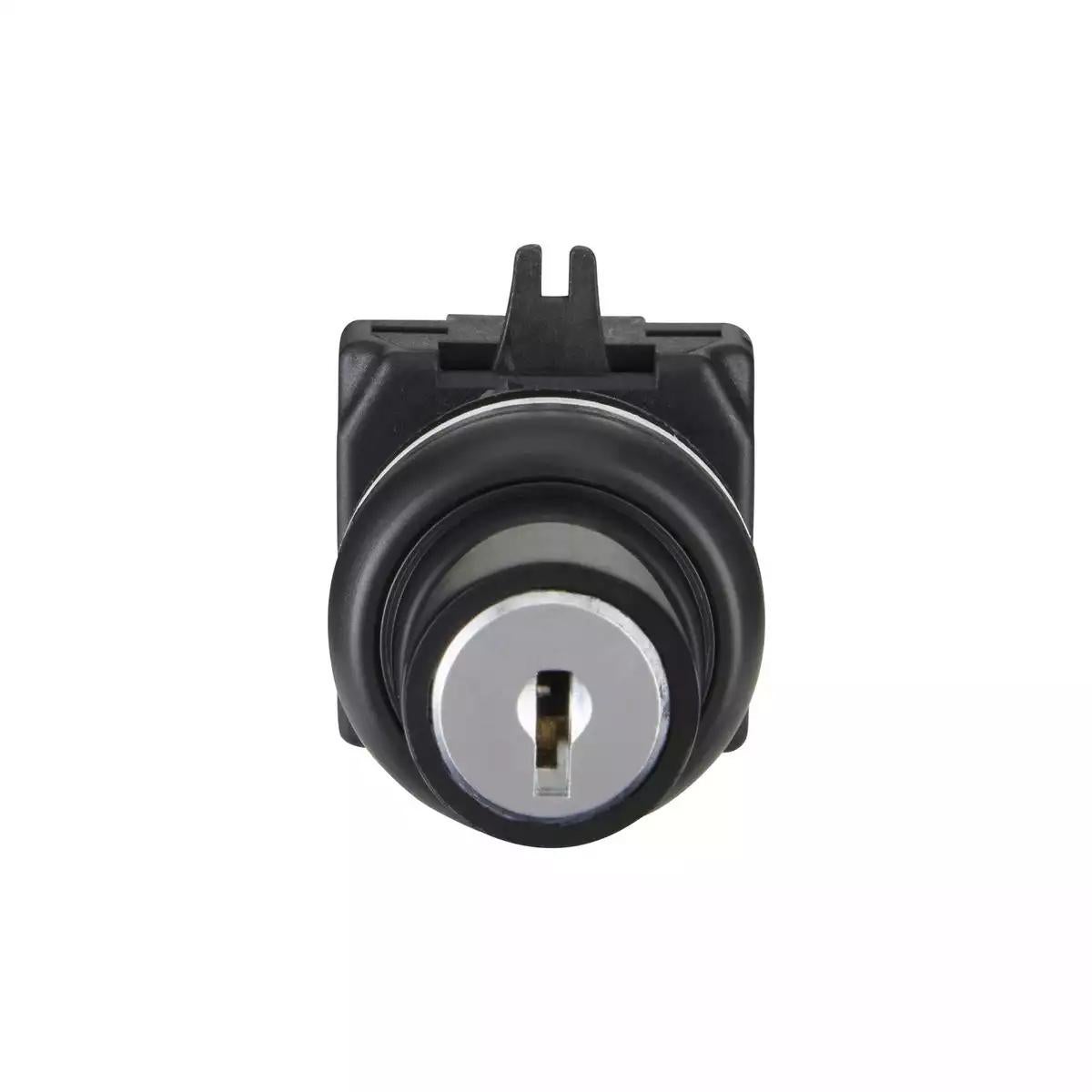Lock and Key Rotary type SR 3 pos Blk