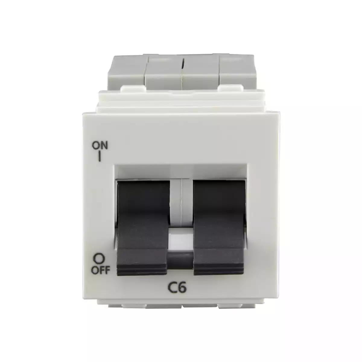 enGem 6A DP Mini MCB 3 kA White