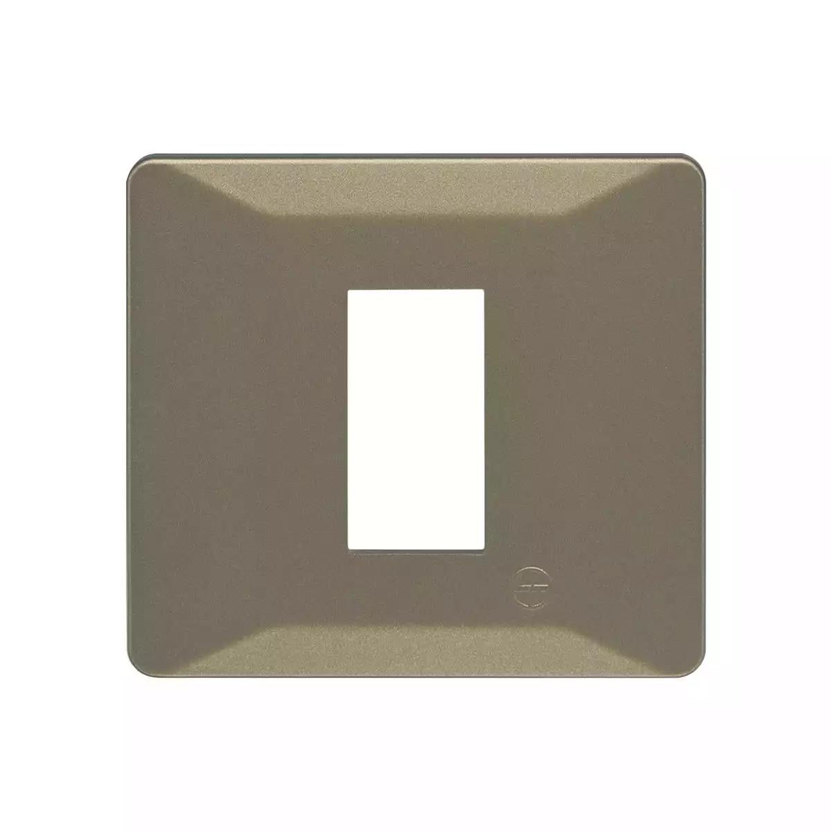 entice 1 module plate- Rustic Gold