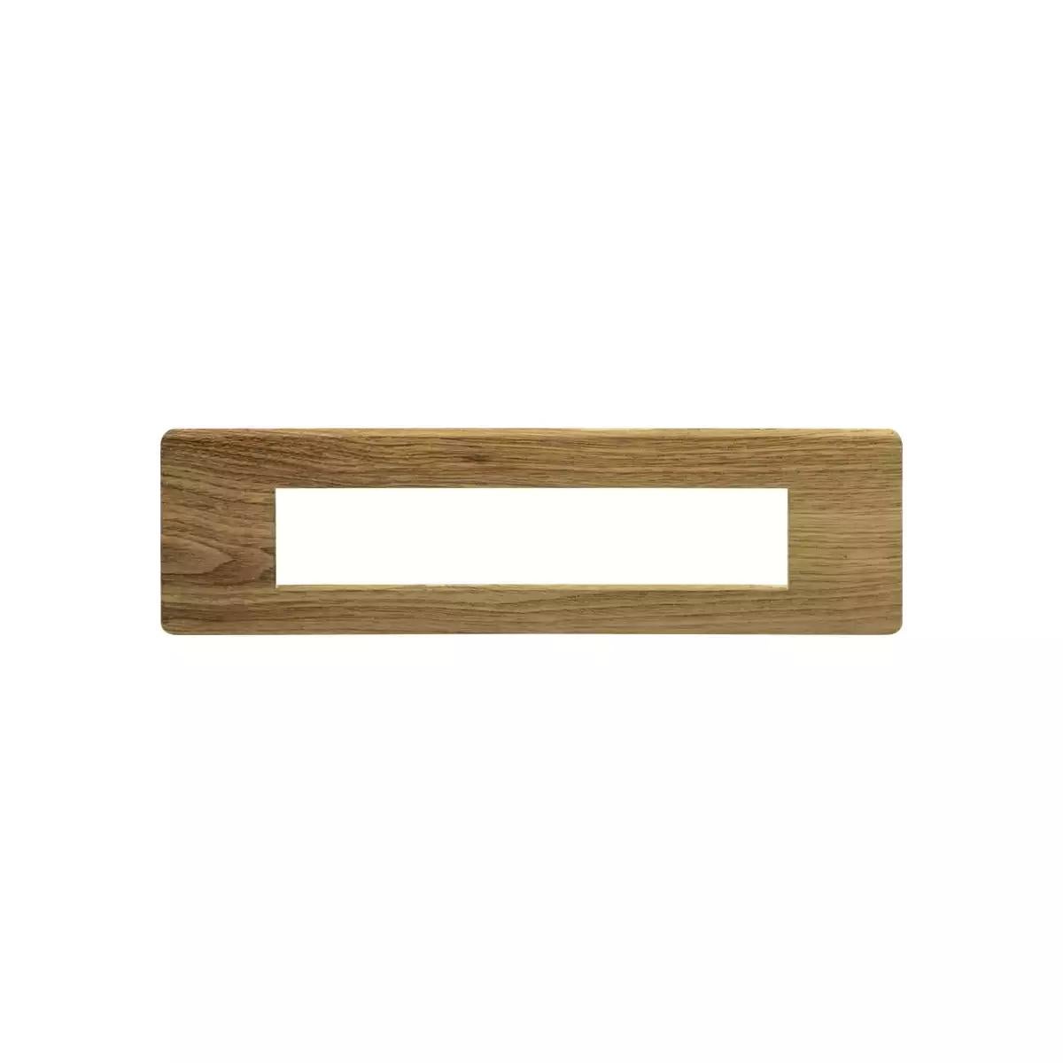 entice 8 M plate Small size- Caramel Wood